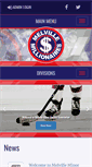 Mobile Screenshot of melvilleminorhockey.net